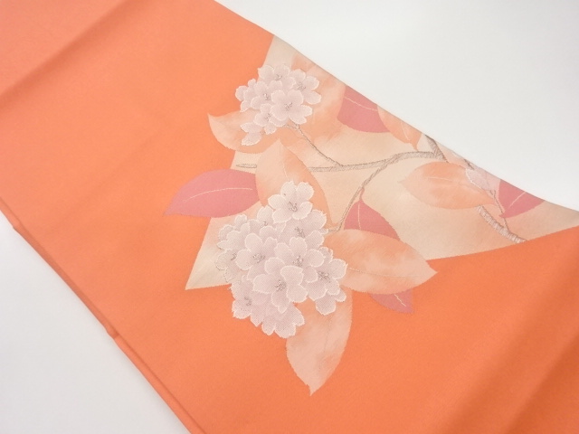 JAPANESE NAGOYA OBI / WOVEN FLOWER